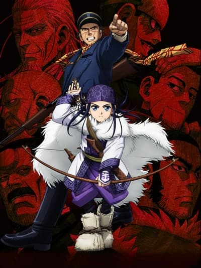 Golden Kamuy, season 1 cover